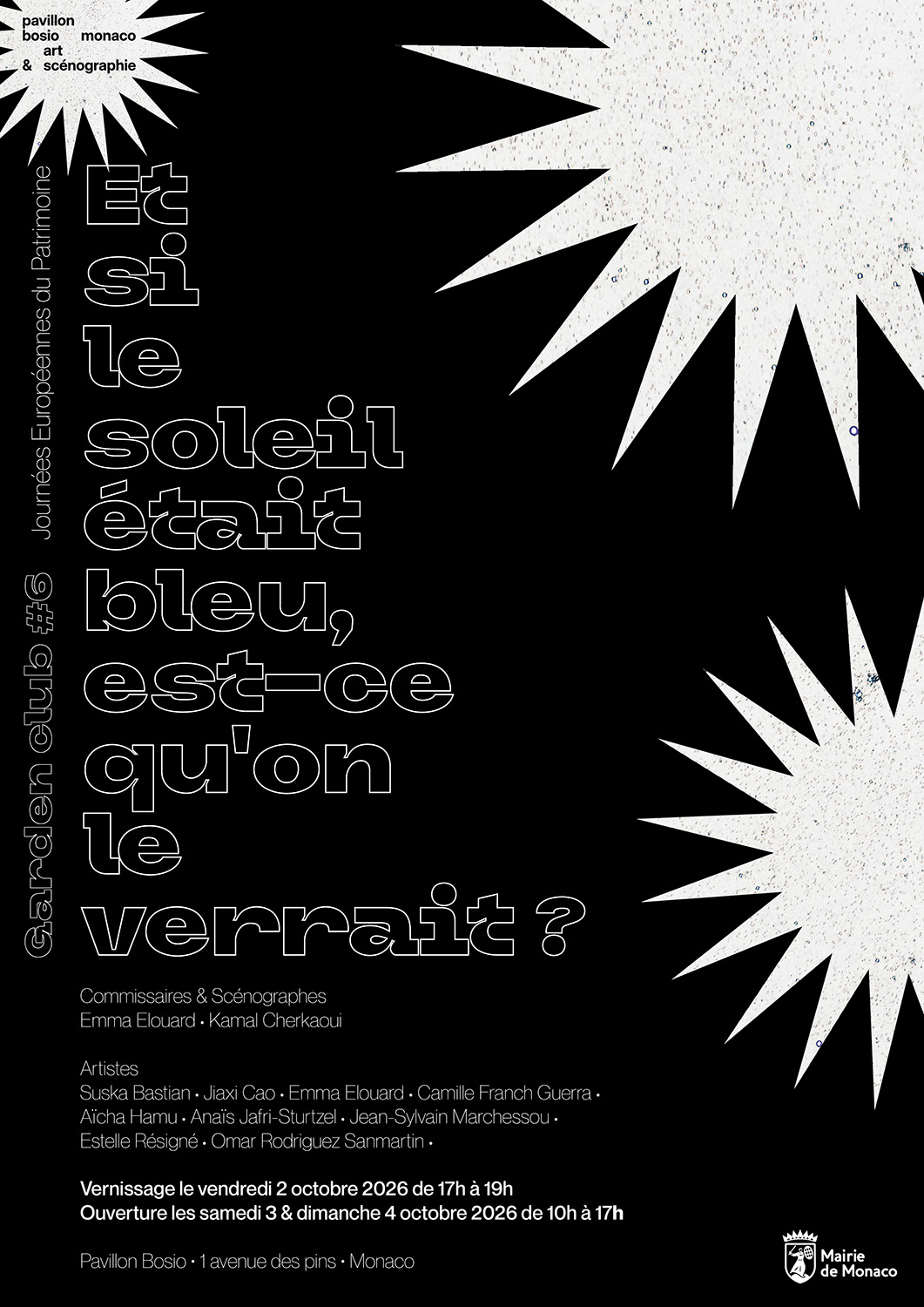 affiche garden club 6
